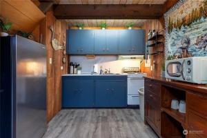 Kuchyň nebo kuchyňský kout v ubytování Tiny Timber
