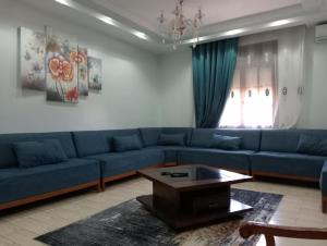 Posezení v ubytování Appartement de lux