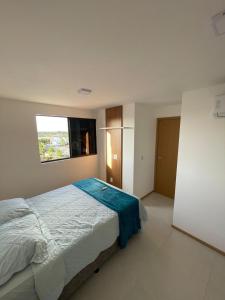 Postel nebo postele na pokoji v ubytování Apartamento Praia do Françes