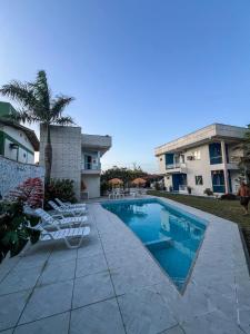 Bazén v ubytování Franz Beach nebo v jeho okolí