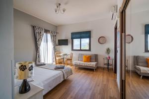Letto o letti in una camera di The Lemon Tree