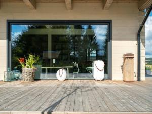 Uma varanda ou terraço em Villa in Abertamy near Klinovec Ski Resort