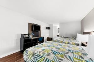 Postel nebo postele na pokoji v ubytování Motel 6 Port Lavaca, TX