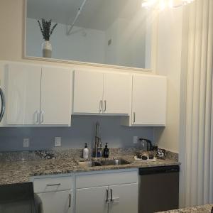 Køkken eller tekøkken på King Free Parking- Stadium- Conv Center Skywalk #1