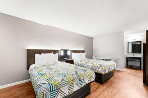 Postel nebo postele na pokoji v ubytování Motel 6 Port Lavaca, TX
