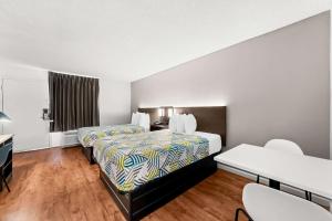 Postel nebo postele na pokoji v ubytování Motel 6 Port Lavaca, TX