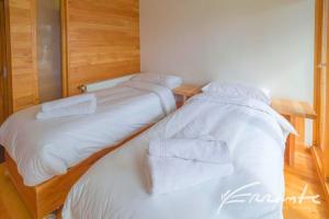 Ένα ή περισσότερα κρεβάτια σε δωμάτιο στο Errante Ecolodge