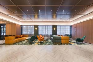 Khu vực ghế ngồi tại Orange Hotel Guilin Yangshuo West Street Branch