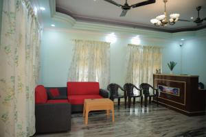 Posezení v ubytování sarangvilla homestay varkala,edava