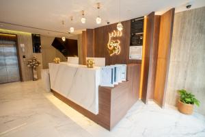 Khu vực sảnh/lễ tân tại روزة الخليج للشقق المخدومة