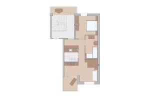 Půdorys ubytování Großkarnaiderhof Appartements-Bauernhof-Natur pur