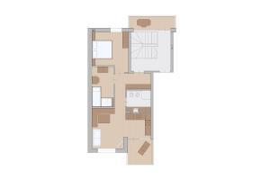 Půdorys ubytování Großkarnaiderhof Appartements-Bauernhof-Natur pur
