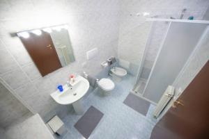 Koupelna v ubytování Stanza con bagno privato