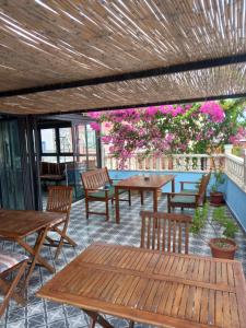 Ban công/sân hiên tại Casa Magnolia Boutique Rooms