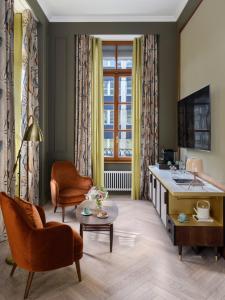 TV/Unterhaltungsangebot in der Unterkunft Hôtel Métropole Genève