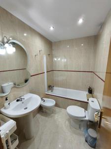 A bathroom at Dúplex Surf junto a la playa