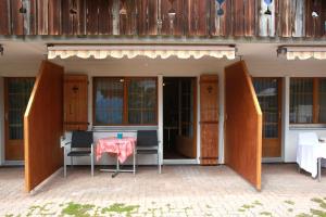Balkón nebo terasa v ubytování Eiger Guest House - Grindelwald