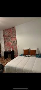 Postel nebo postele na pokoji v ubytování Appartement Rusp
