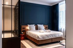 Voodi või voodid majutusasutuse Hotel T toas