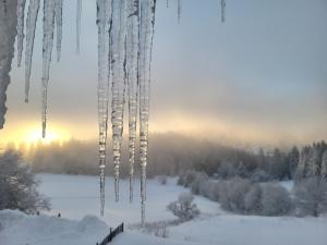Une petite vue sur le Paradis v zimě