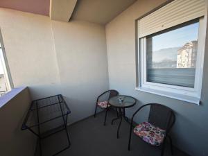 Nespecifikovaný výhled na hory nebo výhled na hory při pohledu z apartmánu