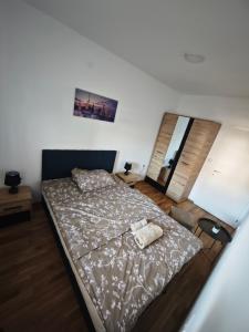 Postel nebo postele na pokoji v ubytování Apartment MARIJA