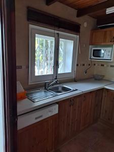 Dapur atau dapur kecil di Ca la calma