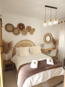 Voodi või voodid majutusasutuse Bohemian Escape Midrand toas