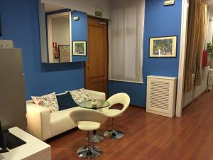 Posezení v ubytování Hotel Pelayo