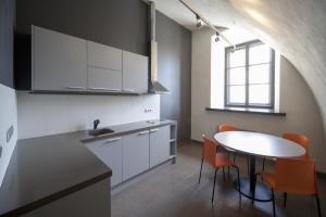 Kuchyň nebo kuchyňský kout v ubytování Rothko Museum residences
