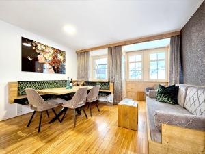 Posezení v ubytování Aparthotel Bernhof