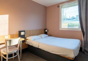Postel nebo postele na pokoji v ubytování B&B HOTEL Brive-la-Gaillarde + 37 fotografií