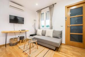 A television and/or entertainment centre at Acogedor apartamento - 1D 1B - Sol
