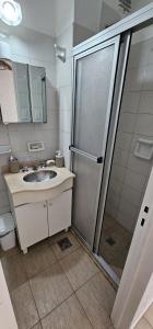 Koupelna v ubytování Monoambiente Centro