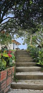 Un jardín fuera de Tranquilidad en el campo Rega