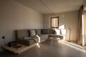 Predel za sedenje v nastanitvi Calva B&B Apartments