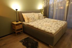 Postel nebo postele na pokoji v ubytování Tiny House Útulno