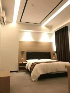 Postel nebo postele na pokoji v ubytování Hotel Alba