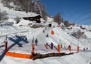 Το Chambres d'hôtes - Thyon-Les Collons, 4 Vallées - pistes à 200m, vue magnifique ! τον χειμώνα