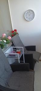 Χώρος καθιστικού στο 4 You Apartment in Leoben mit Balkon, Garten und kostenlosen Parkplatz