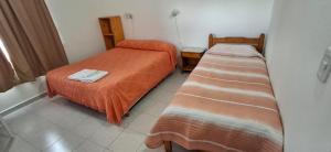 Postel nebo postele na pokoji v ubytování Calendulas del Cabo