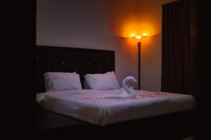 Letto o letti in una camera di Plaza View Hostel