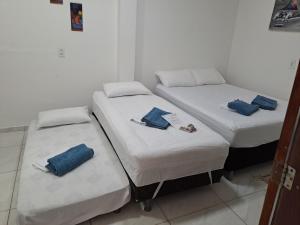 Krevet ili kreveti u jedinici u okviru objekta Pousada - Suíte Excelente