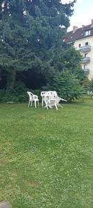 Zahrada ubytování 4 You Apartment in Leoben mit Balkon, Garten und kostenlosen Parkplatz