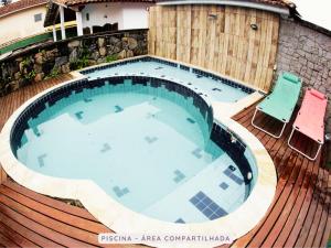 สระว่ายน้ำที่อยู่ใกล้ ๆ หรือใน Castelinho Solemar - Piscina, Hidor Spa & Praia - Auto Check-in! Top
