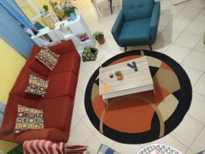 Istumisnurk majutusasutuses Mendes Family Homestay - B&B In The Heart Of Praia