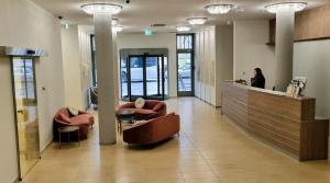 Vstupní hala nebo recepce v ubytování Hotel Három Gúnár