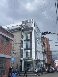 Budova, kde se hotel nachází