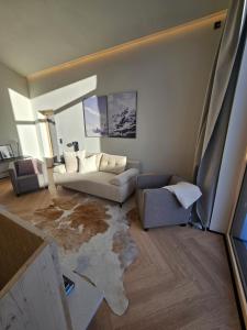 Langerwegh Apartments AP1的休息区