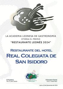 un cartel para un festival con una foto de una langosta en Hotel Real Colegiata San Isidoro, en León